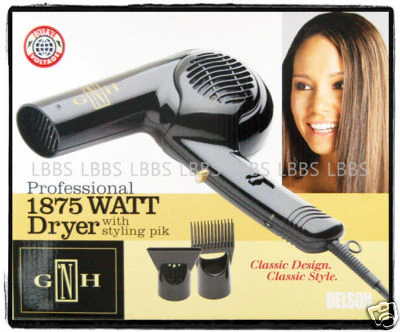 Gold n Hot Professional 1875 Watt Dryer with Styling Pik