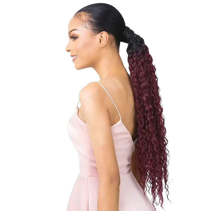 Goldntree Wrap Ponytail - FRENCH WAVE 24" - Image 2