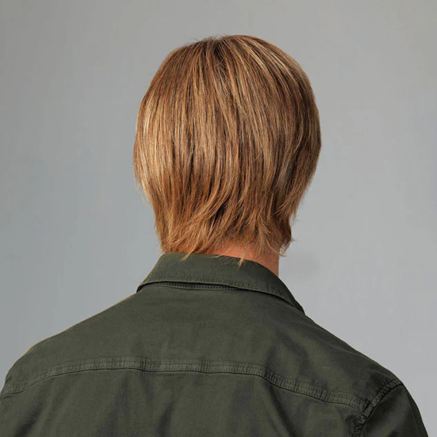 HIM Men's Collection Hand-Tied Lace Front Wig - CHISELED - Image 4