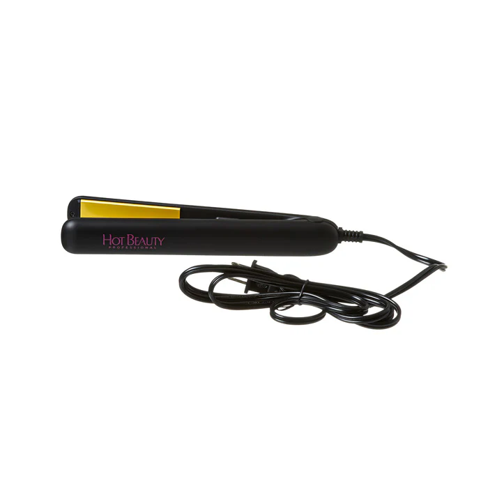 HOT BEAUTY Professional Ceramic Flat Iron 1" - Image 2