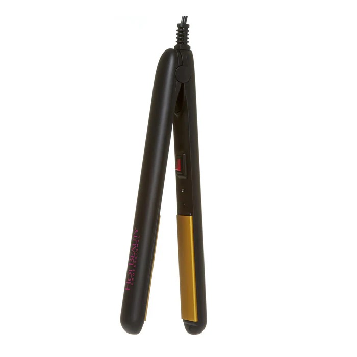 HOT BEAUTY Professional Ceramic Flat Iron 1" - Image 3