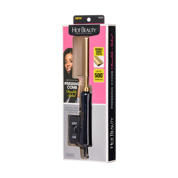 Hot Beauty Professional Double Sided Pressing Comb - Image 2