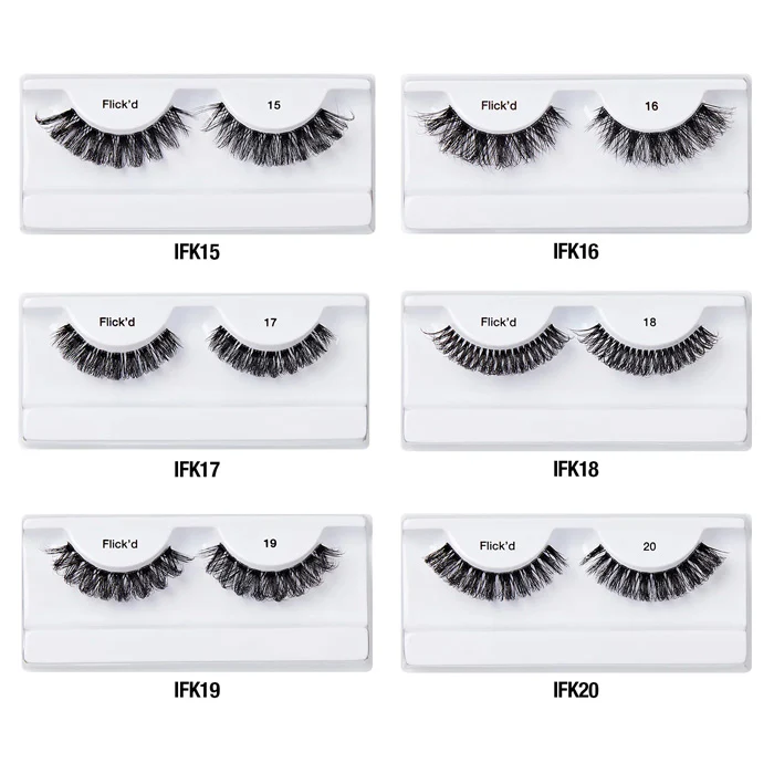 i-Envy by Kiss Flick'd Intense Dramatic 3X DD Curl Eyelashes - Image 4