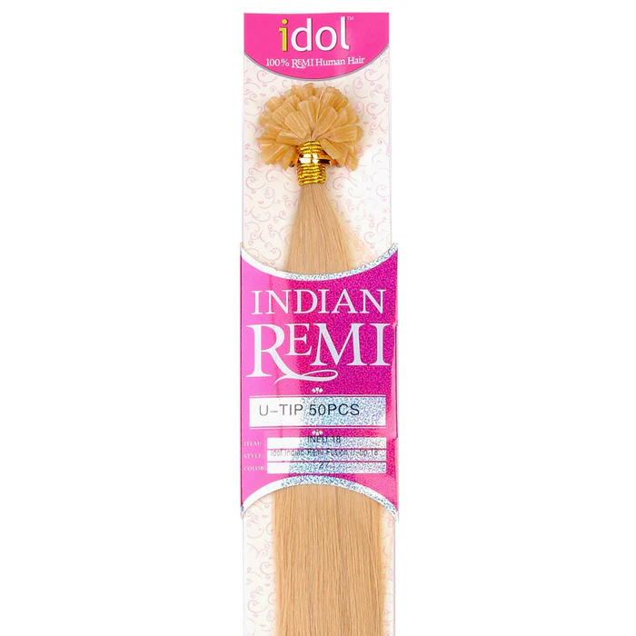 Idol Indian Remi Fusion U tip Extension Weave - STRAIGHT 50 pcs 18"