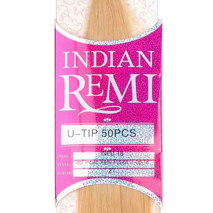 Idol Indian Remi Fusion U tip Extension Weave - STRAIGHT 50 pcs 18" - Image 2