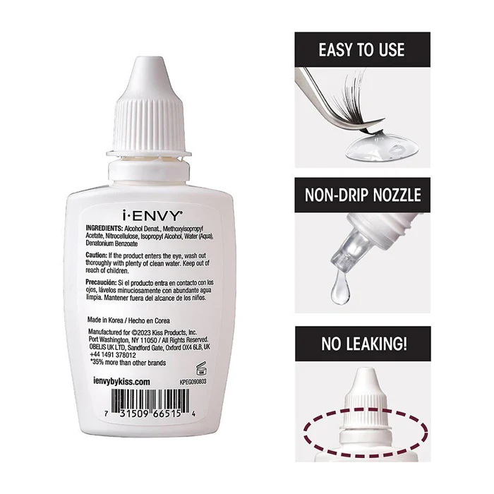 Ienvy Mega Hold Individual Eyelash Glue BLACK,CLEAR - Image 4
