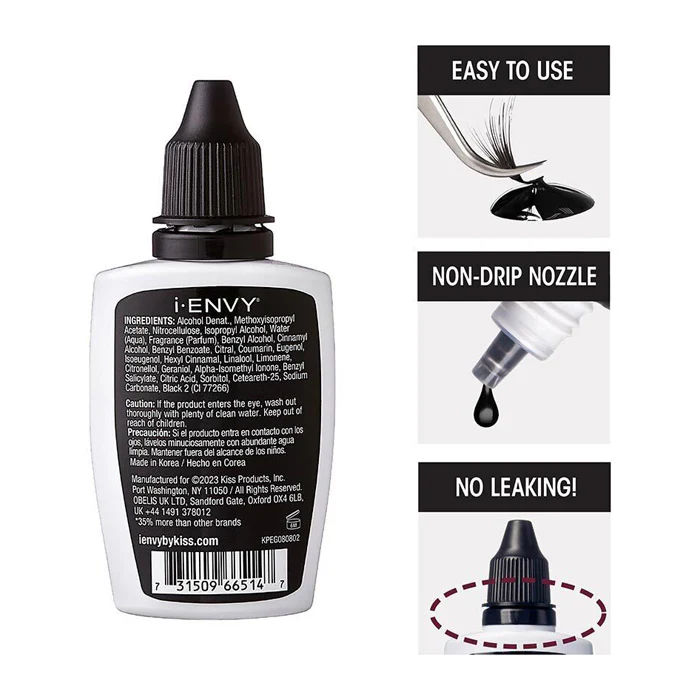 Ienvy Mega Hold Individual Eyelash Glue BLACK,CLEAR - Image 5