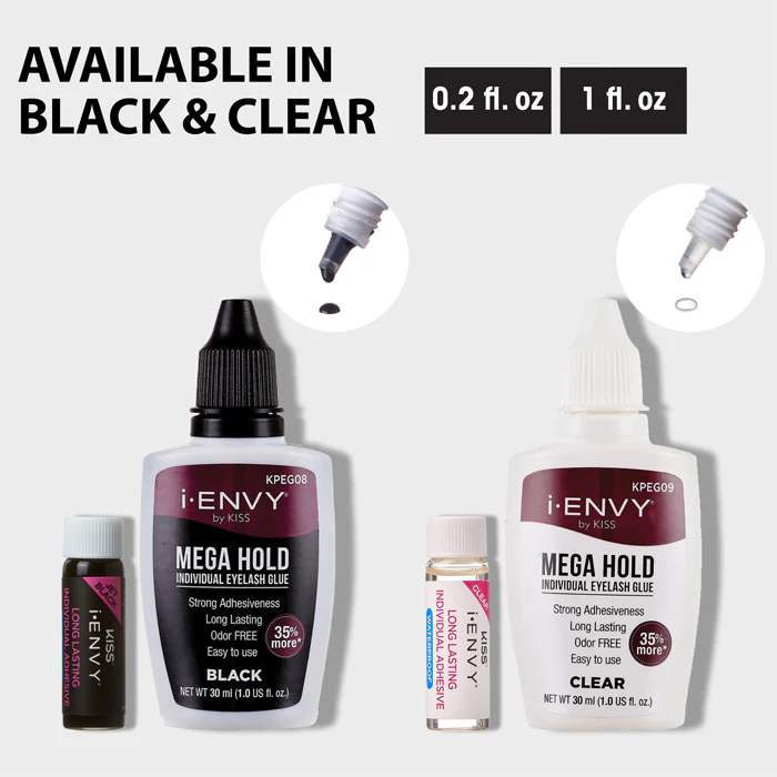 Ienvy Mega Hold Individual Eyelash Glue BLACK,CLEAR - Image 7