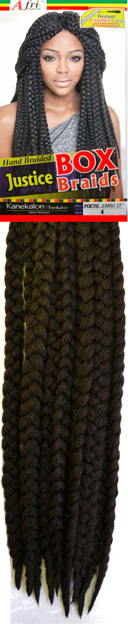 Isis Afri-Naptural Synthetic Crochet Braid Box POETIC JUMBO 22" - Image 5