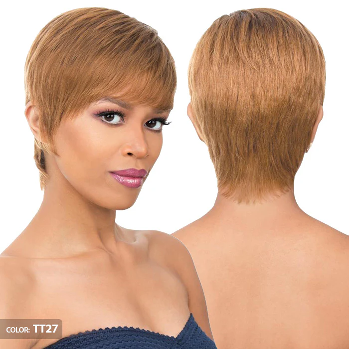It's a Cap Weave Human Hair Wig MON AMI - Image 3