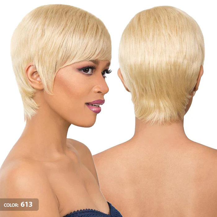It's a Cap Weave Human Hair Wig MON AMI - Image 4