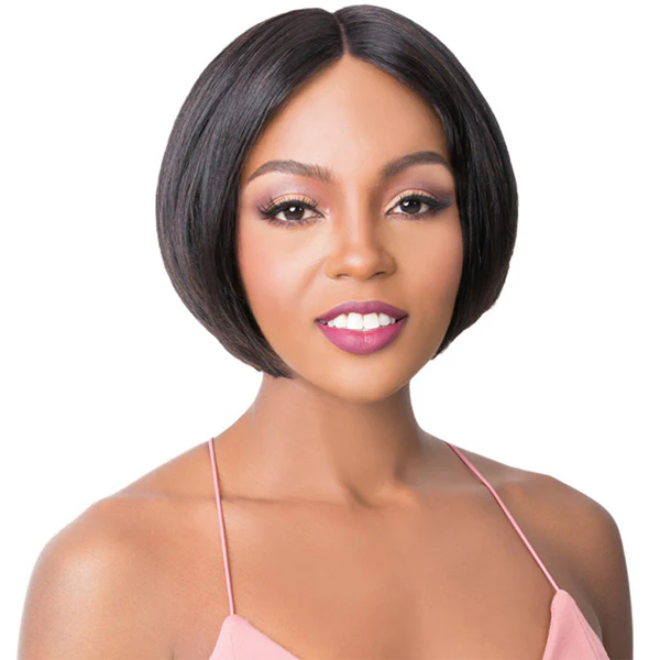 It's a Wig 100% Brazilian Human Hair Swiss Lace Front Wig HH WIDE T PART S LACE MIMI
