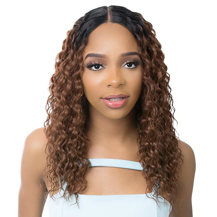 It's a Wig Human Hair HD Lace Front Wig - CRIMPY WATER WAVE 20