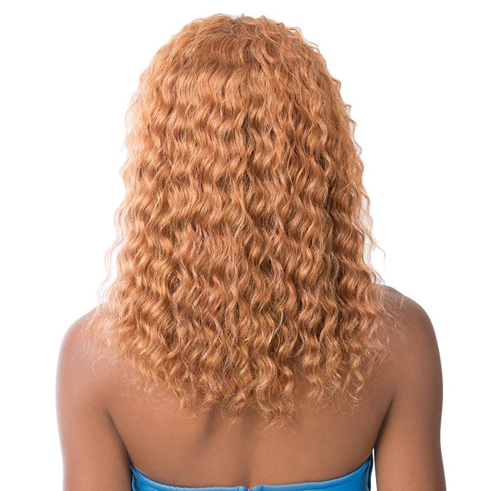 It's a Wig Human Hair Swiss Lace Front Wig WET N WAVY FRENCH DEEP WATER - Image 5