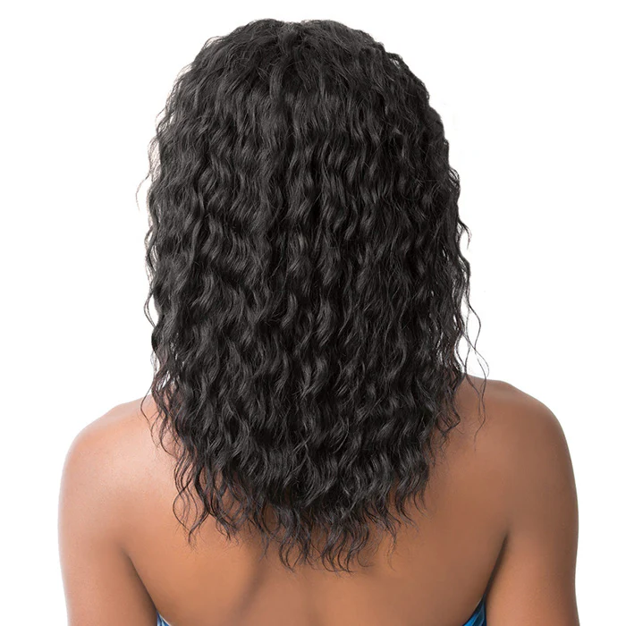 It's a Wig Human Hair Swiss Lace Front Wig WET N WAVY FRENCH DEEP WATER - Image 6