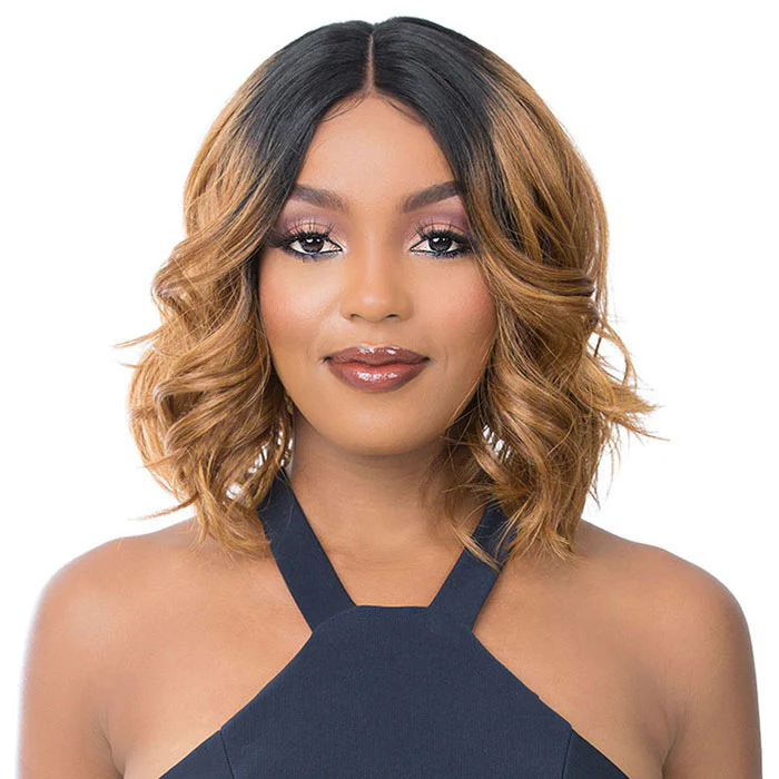 it's a Wig Synthetic HD Lace Wig - HD T LACE LEENA
