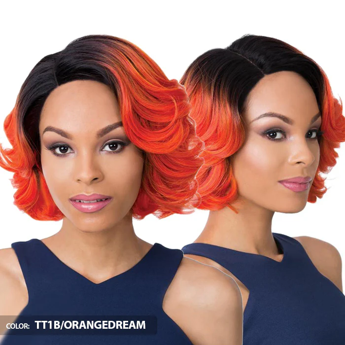 It's a Wig Synthetic Swiss Lace Front Wig - SWISS LACE ISSAC - Image 3