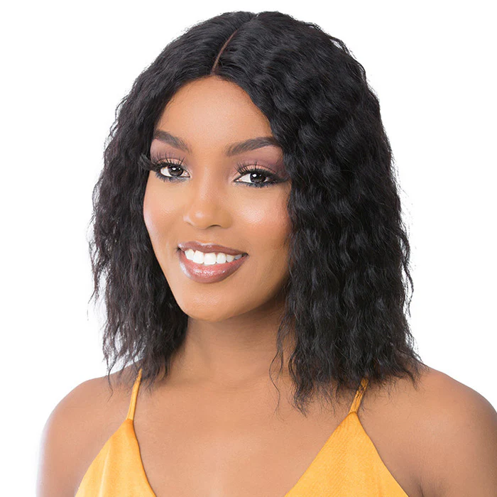 It's a Cap 100% Human Hair Skin Top T-PART Lace Wig - KESELI - Image 3