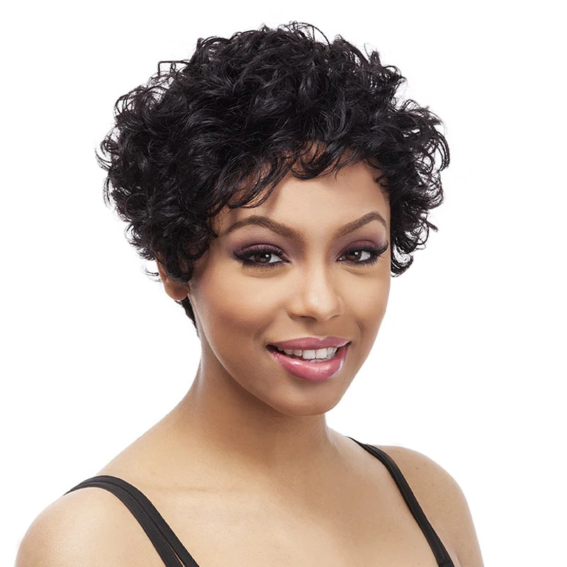 It's a Cap Weave 100% Human Hair Wig THERESA