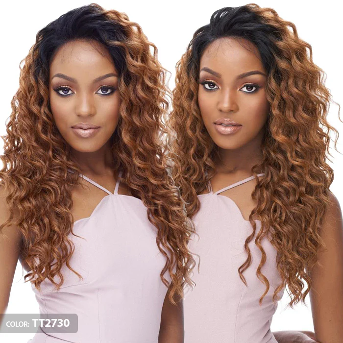 It's a Wig 360 All-Round 100% Human Hair Premium Mix Deep Part Lace Wig - EMOTION - Image 2