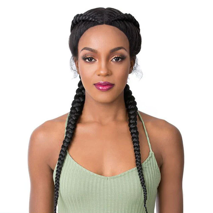 It's a Wig Braided Lace Part Wig - DUTCH CORNROW