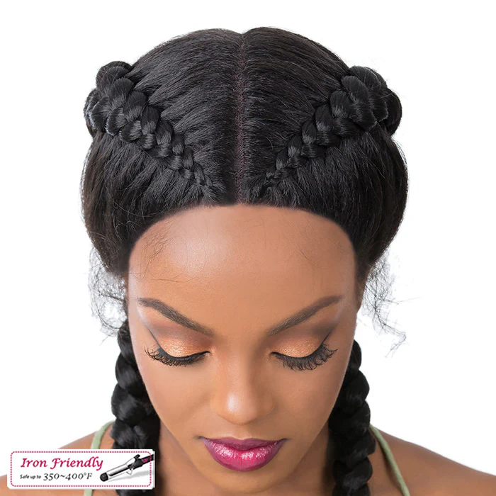 It's a Wig Braided Lace Part Wig - DUTCH CORNROW - Image 5