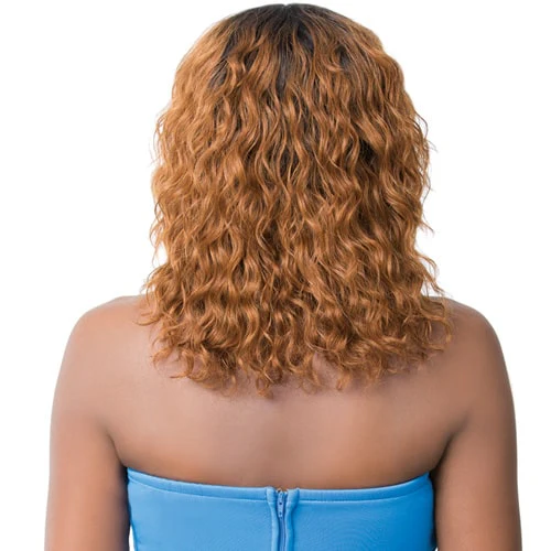 It's a Wig Brazilian Human Hair Swiss Lace Front Wig - HH WET N WAVY TRULY - Image 4