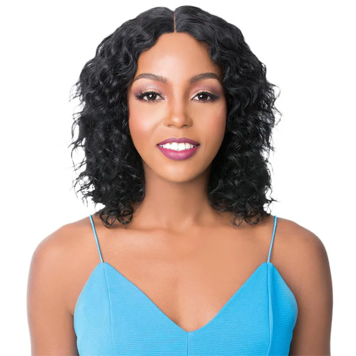 It's a Wig Brazilian Human Hair Swiss Lace Front Wig - WET N WAVY MIRROR