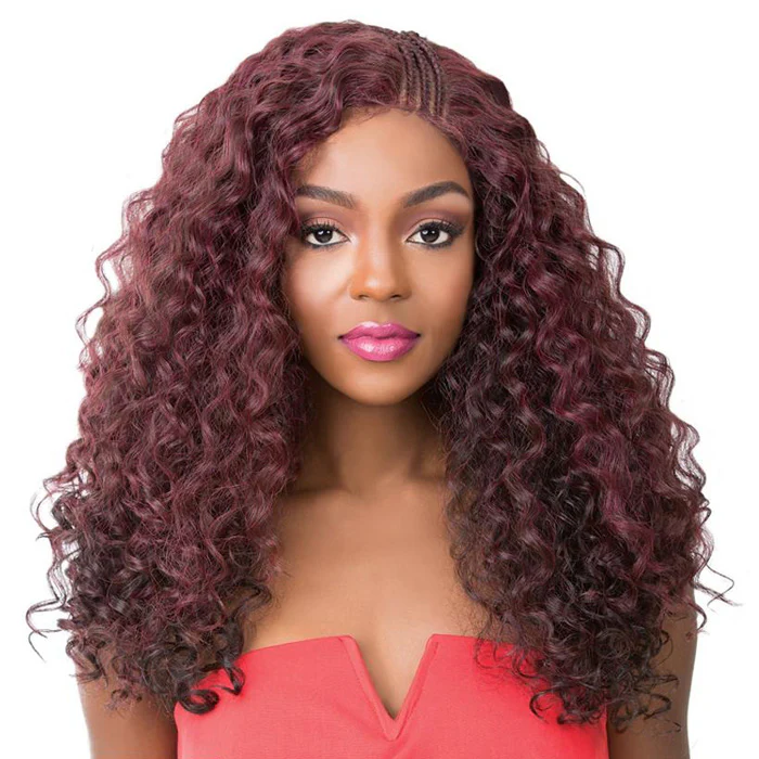 Its a Wig Synthetic Swiss Lace Front Wig SWISS LACE T BRAIDED PART KANDEE - Image 5