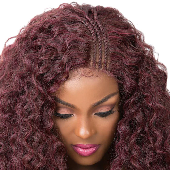 Its a Wig Synthetic Swiss Lace Front Wig SWISS LACE T BRAIDED PART KANDEE - Image 8