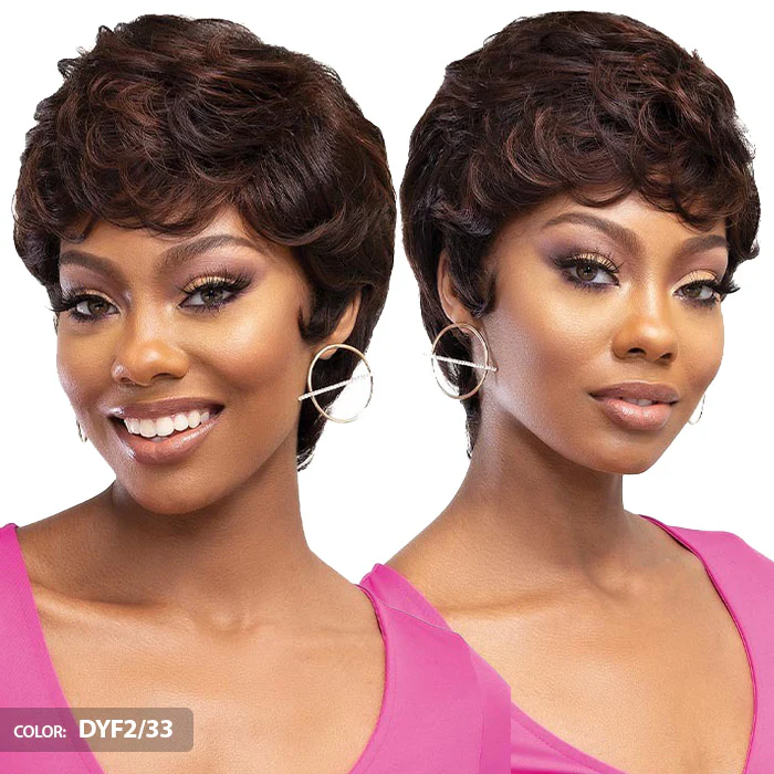 Janet Collection 100% Virgin Human Hair Full Wig - AVERY - Image 2