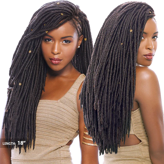 Janet Collection Crochet Braids Havana Handmade - 2X MAMBO FAUX LOCS 14"/18" - Image 4