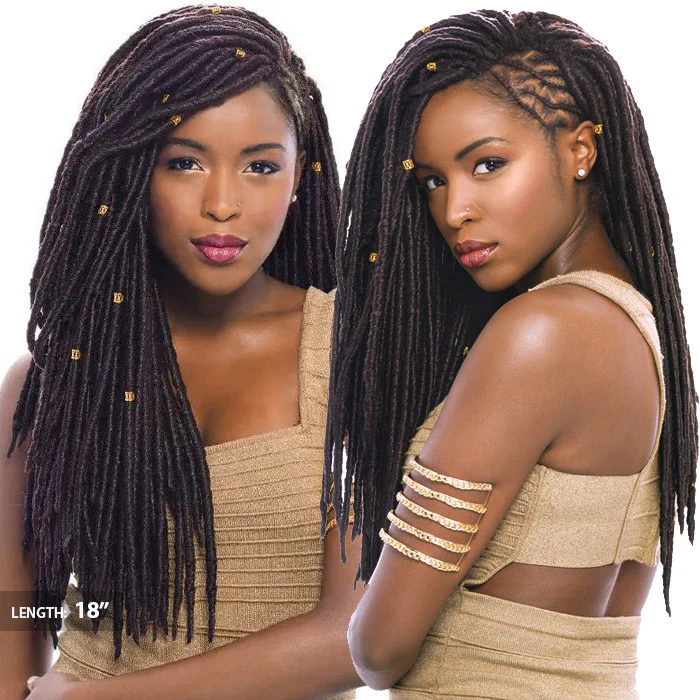 Janet Collection Crochet Braids Havana Handmade - 2X MAMBO FAUX LOCS 14"/18" - Image 5