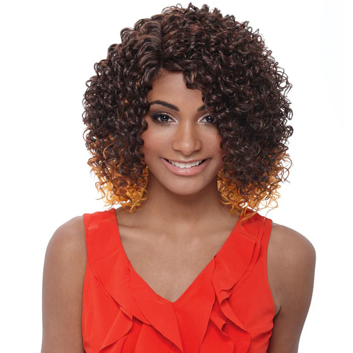 Janet Collection Super Flow Synthetic Invisible Deep Part Lace Front Wig JOYA