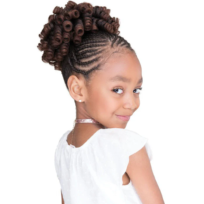 Janet Collection Everytime Kids Drawstring Ponytail - LOVELY KID WAND CUR D/S - Image 2