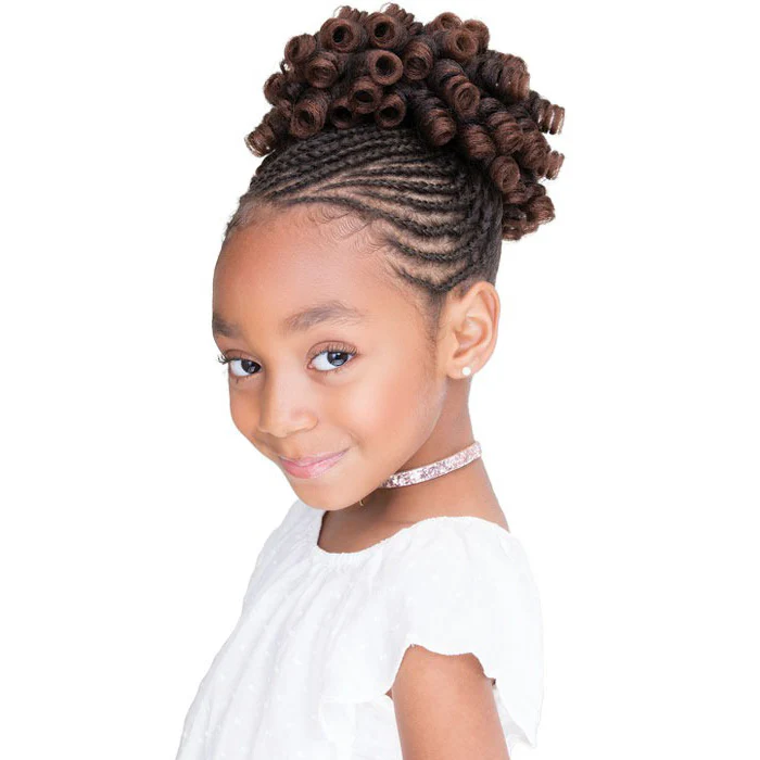 Janet Collection Everytime Kids Drawstring Ponytail - LOVELY KID WAND CUR D/S - Image 3