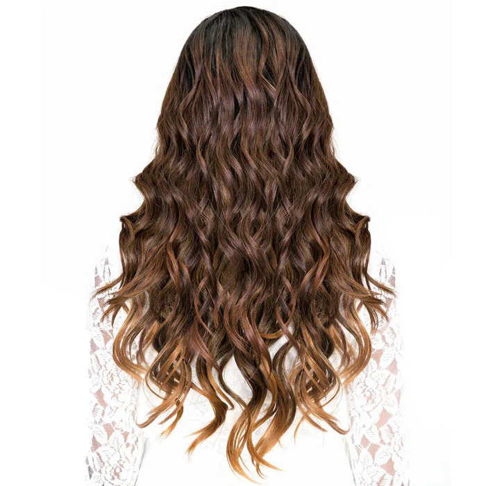 Janet Collection Human Hair Blend Princess 4x4" Lace Front Wig - CHELSEA - Image 5
