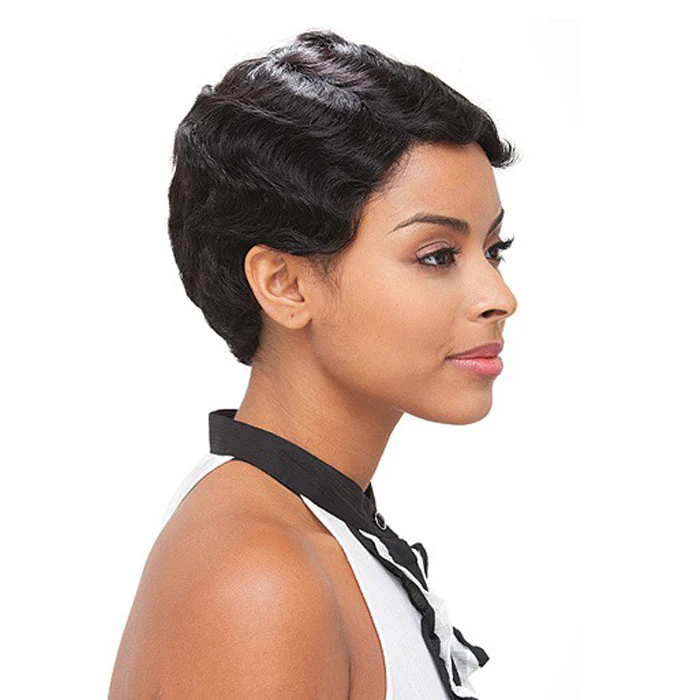 Janet Collection Human Hair Full Wig - MOMMY - Image 2