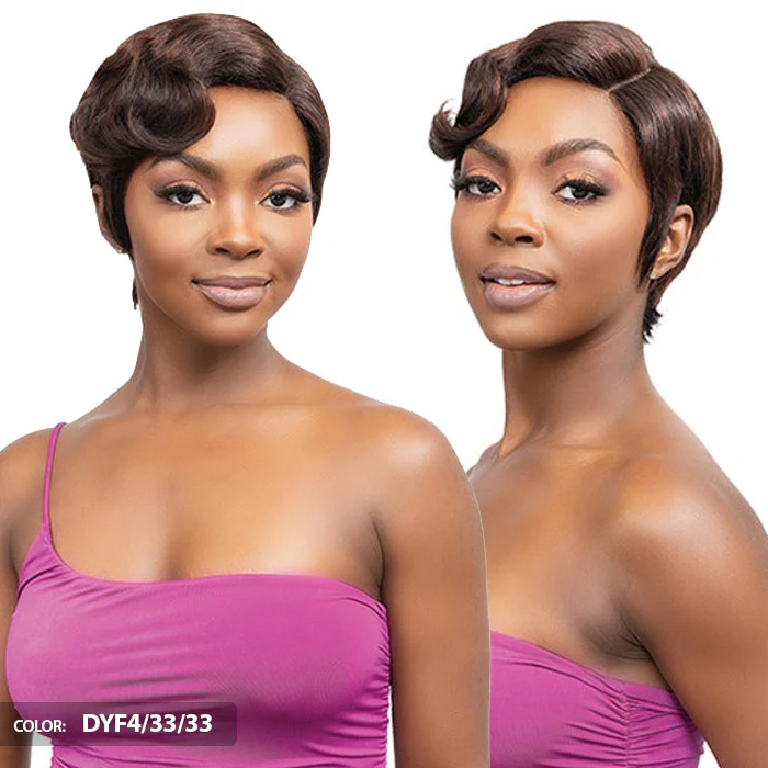 Janet Collection Lavish 100% Virgin Human Hair Deep Part Lace Front Wig - ALVA - Image 6
