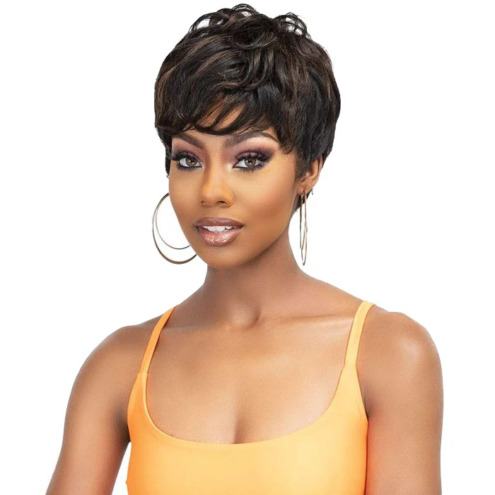 Janet Collection Lavish 100% Virgin Human Hair Full Wig- MALIA
