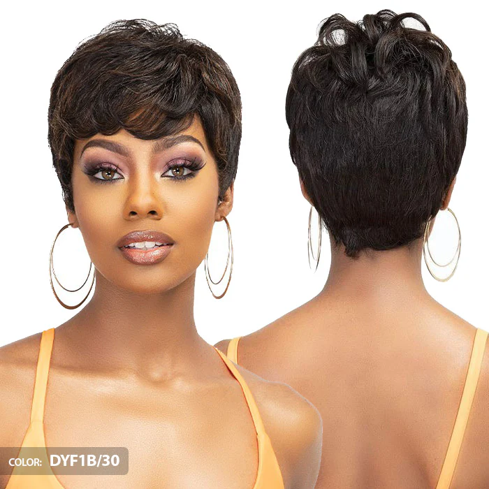Janet Collection Lavish 100% Virgin Human Hair Full Wig- MALIA - Image 4