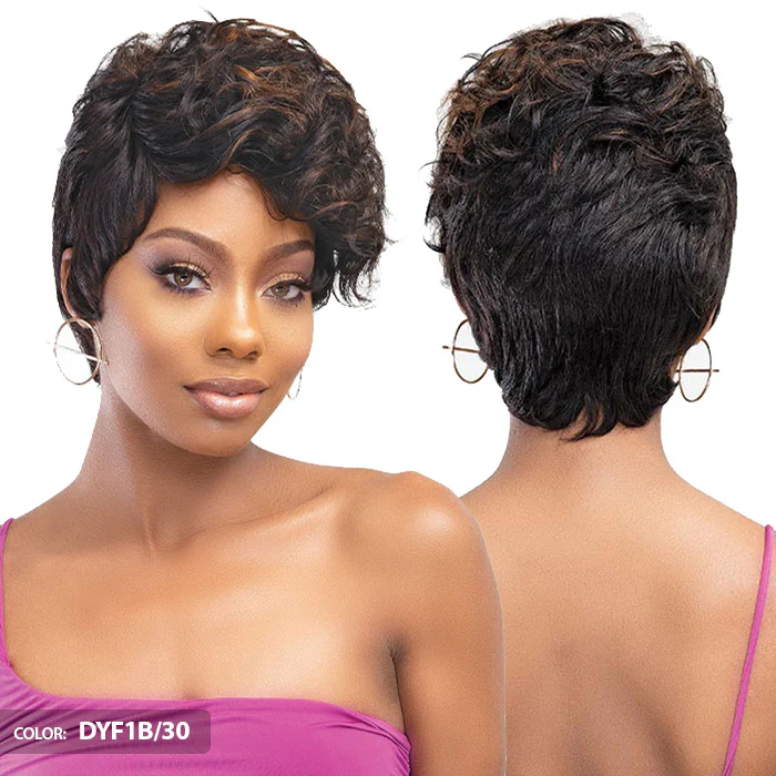 Janet Collection Lavish 100% Virgin Human Hair Full Wig - RILEY - Image 3