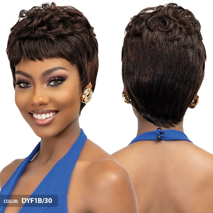 Janet Collection Lavish 100% Virgin Human Hair Full Wig - TIKA - Image 3