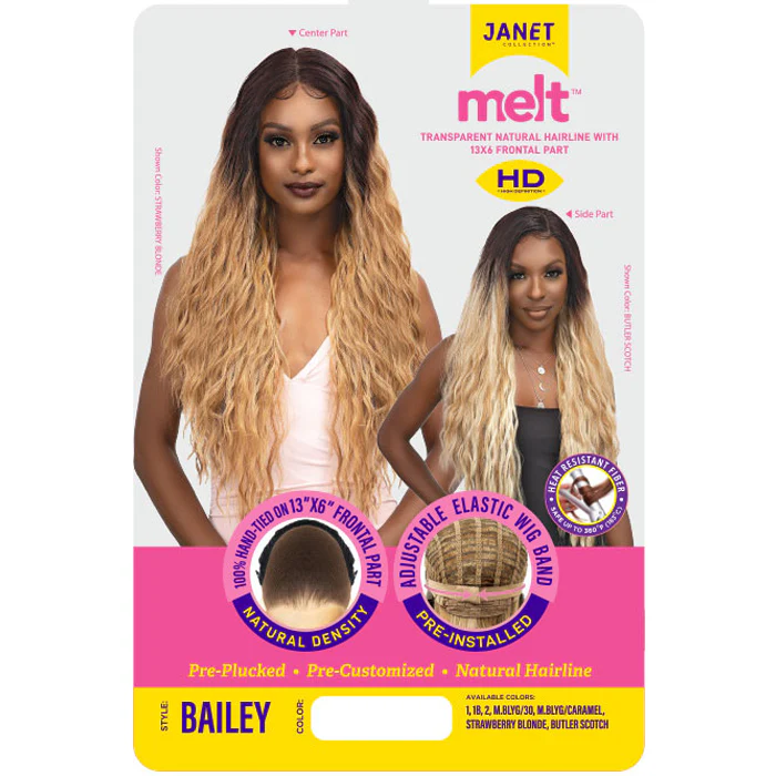 Janet Collection Melt 13X6 HD Lace Front Wig - BAILEY - Image 5