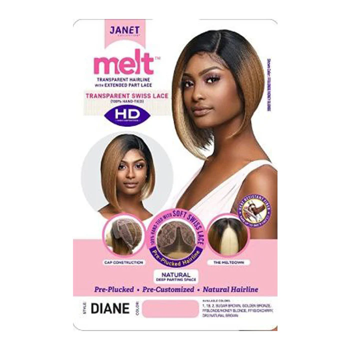 Janet Collection Melt Extended Part HD Lace Wig - DIANE - Image 3