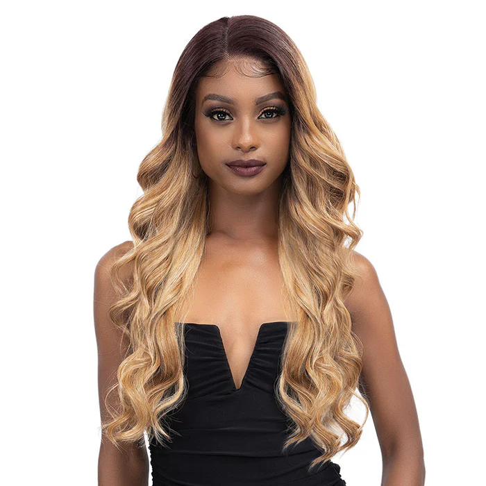 Janet Collection Melt Hand-Tied 13X6 HD Lace Front Wig - JUNIPER - Image 2