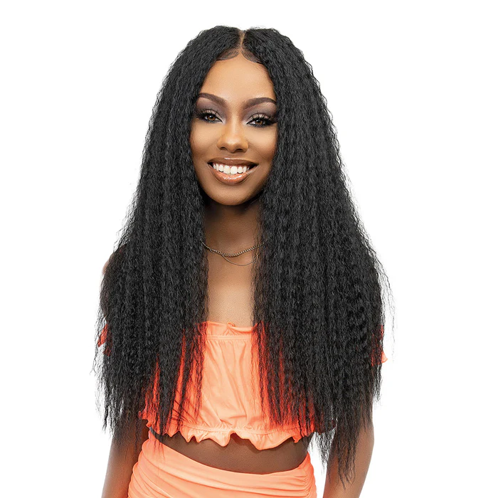 Janet Collection Melt HD 13"X6" Lace Frontal Wig - KINKY WIG 28"