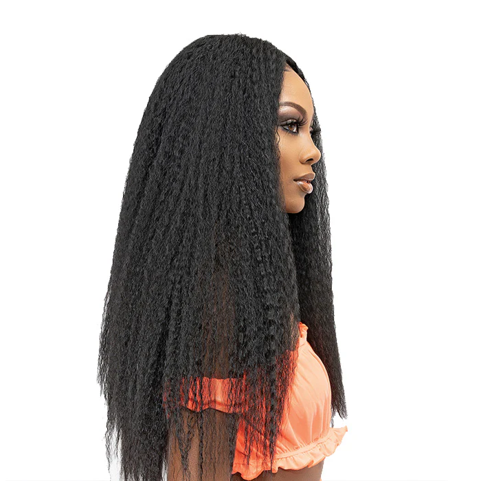 Janet Collection Melt HD 13"X6" Lace Frontal Wig - KINKY WIG 28" - Image 5