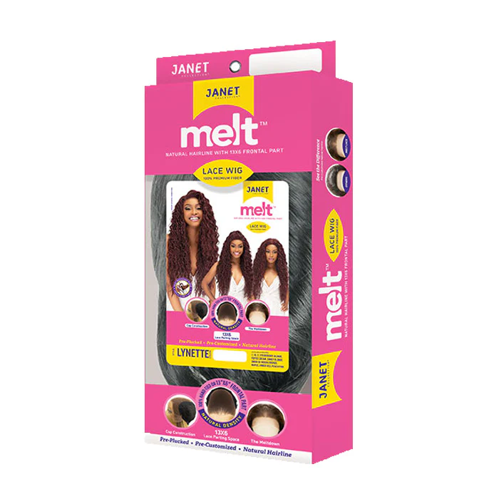 Janet Collection MELT 13X6 Lace Front Wig - LYNETTE - Image 5