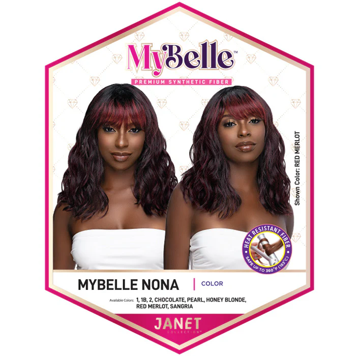 Janet Collection MyBelle Premium Synthetic Fiber Wig - NONA - Image 5